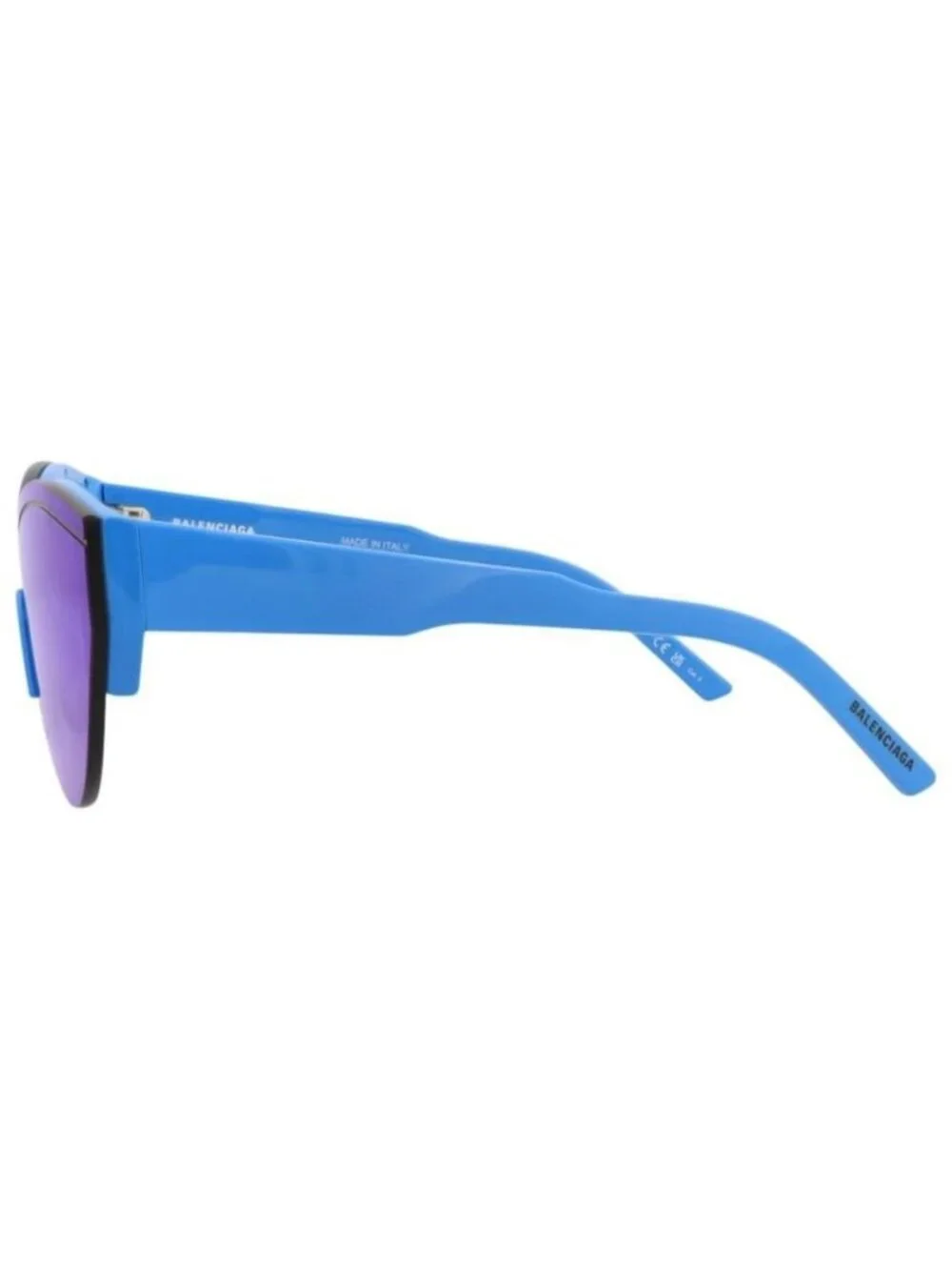 New Balenciaga Unisex Shield/Wrap Light Blue Light Blue Blue Fashion Designer Ey
